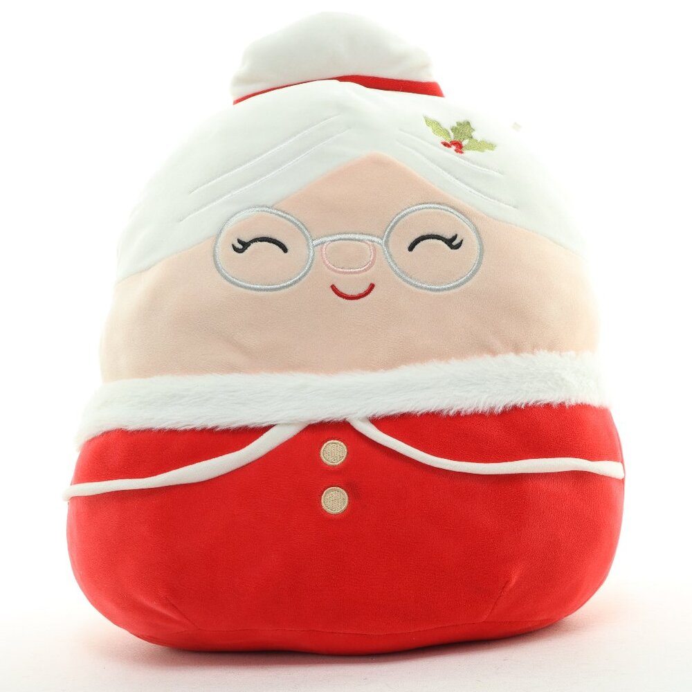 Squishmallows Kellytoy Christmas Plush Nicolette Mrs. Claus 12 inches